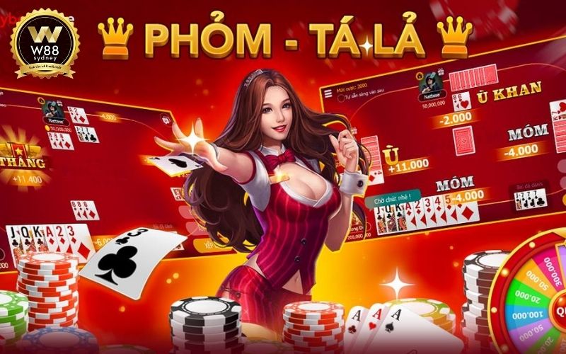 cách chơi phỏm tá lả