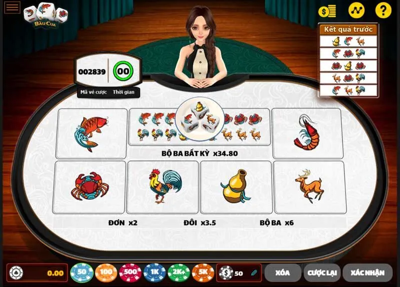 Giới thiệu Bầu Cua Tôm Cá đang rất hot tại W88