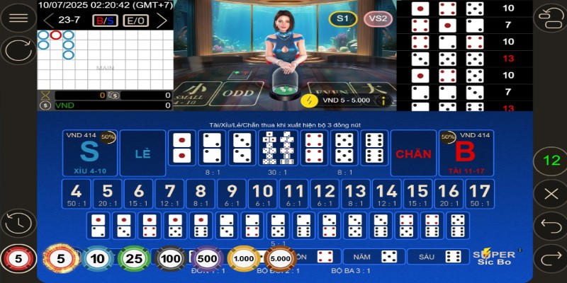 mẹo chơi tài xỉu trên điện thoại thắng