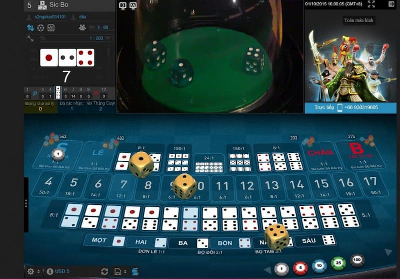 Tool dự đoán tài xỉu 